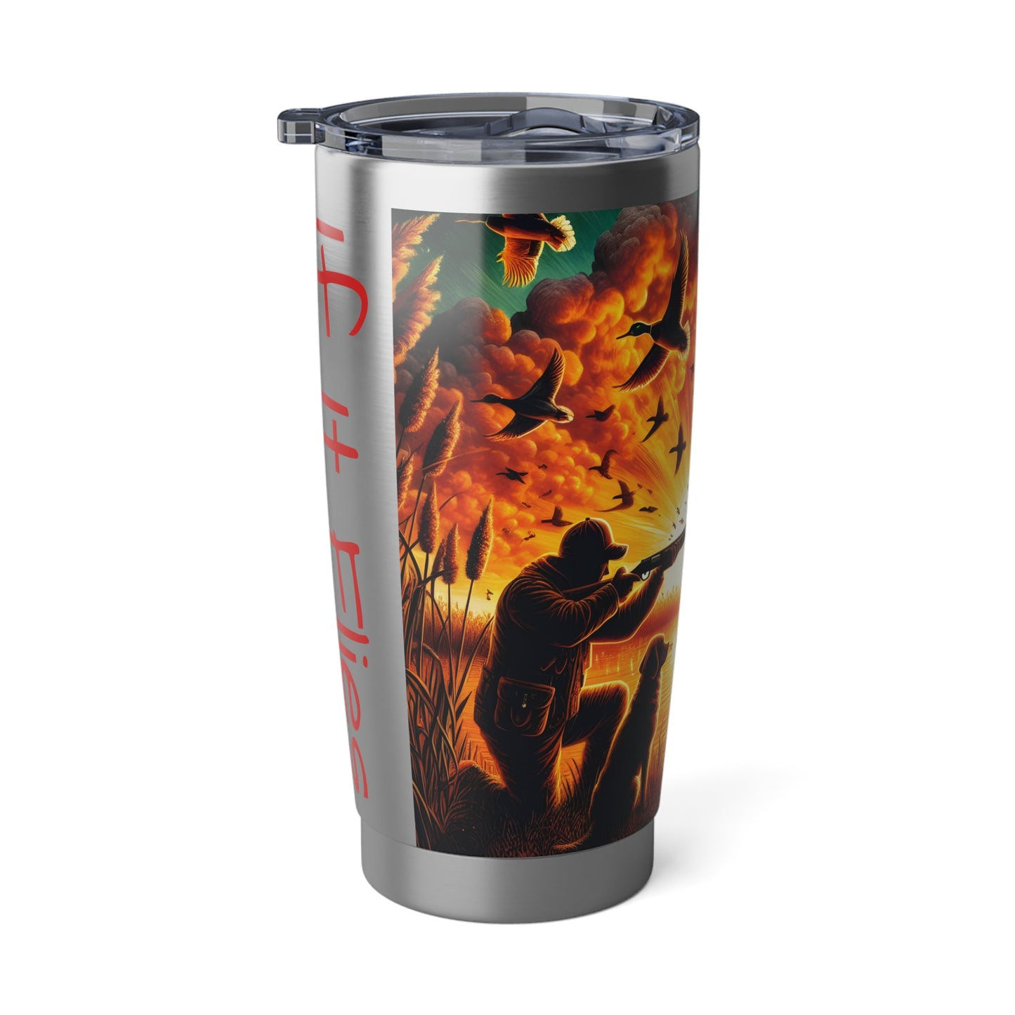 Vagabond 20oz Tumbler - Perfect for Hunters and Nature Lovers, Ideal for Outdoor Events, Gift for Father's Day, Inspirational Travel Mug