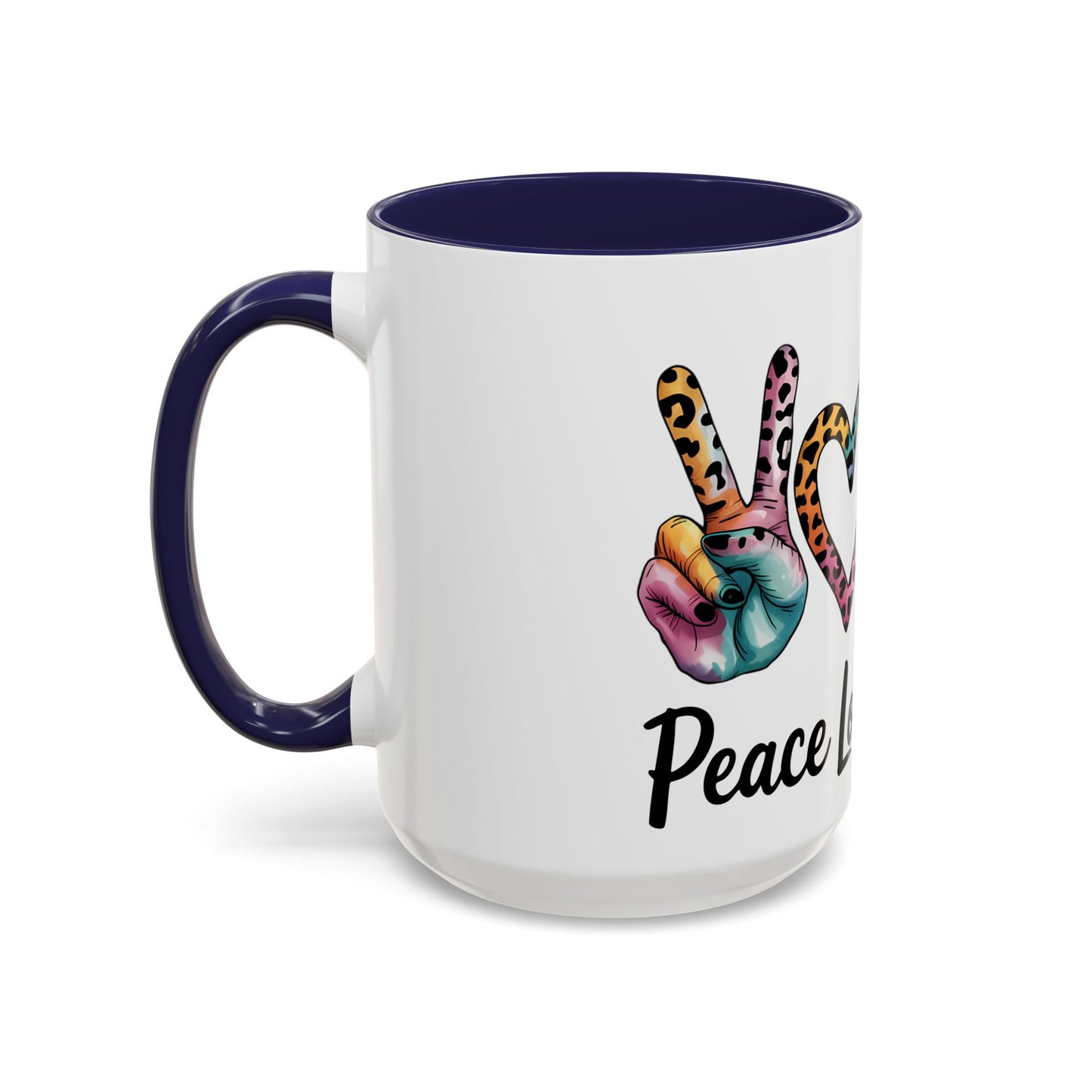 Peace Love Cows Coffee Mug | Trendy Farmhouse Kitchen Decor, Gift for Cow Lovers, Animal Lover's Mug, Birthday Gift, Cute Coffee Cup