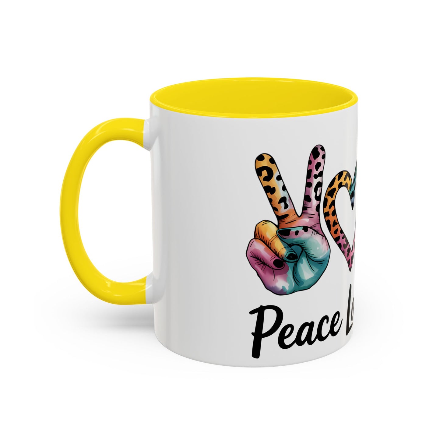 Peace Love Cows Coffee Mug | Trendy Farmhouse Kitchen Decor, Gift for Cow Lovers, Animal Lover's Mug, Birthday Gift, Cute Coffee Cup