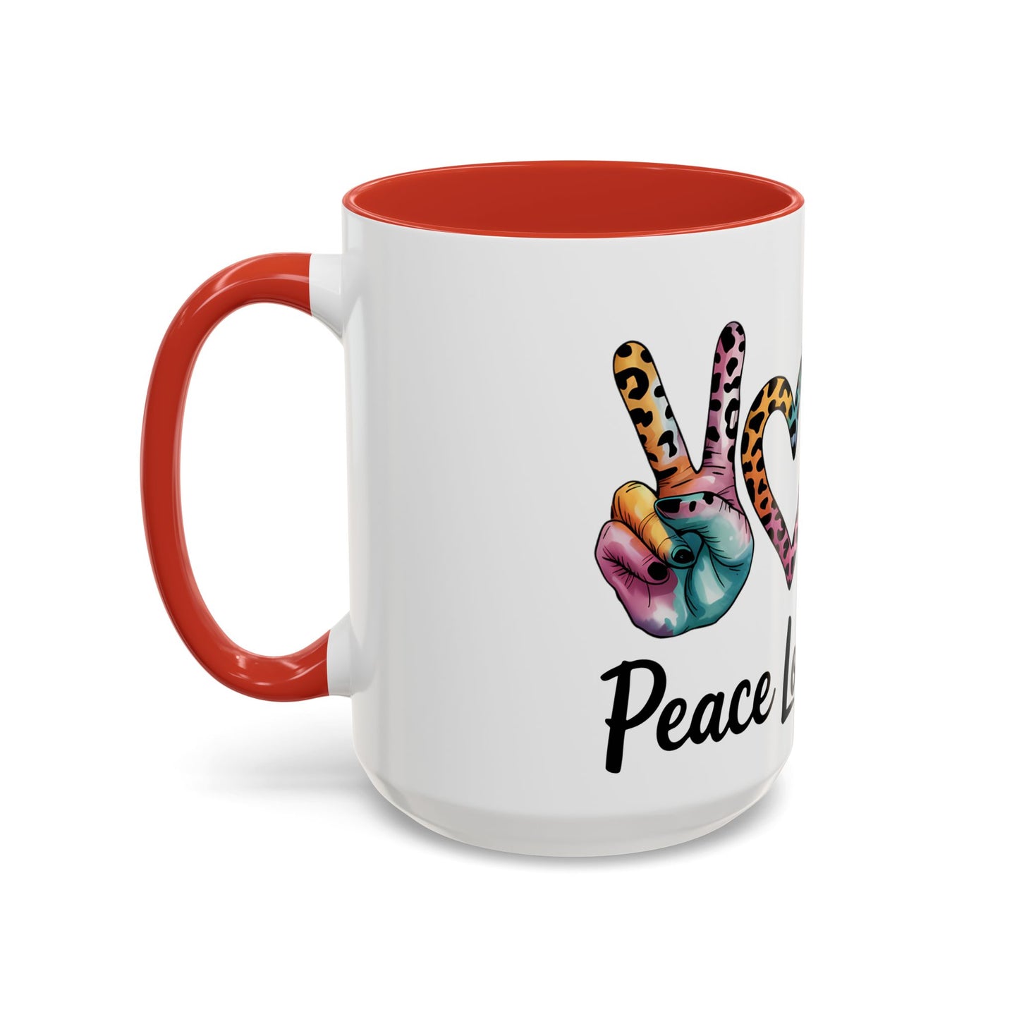 Peace Love Cows Coffee Mug | Trendy Farmhouse Kitchen Decor, Gift for Cow Lovers, Animal Lover's Mug, Birthday Gift, Cute Coffee Cup