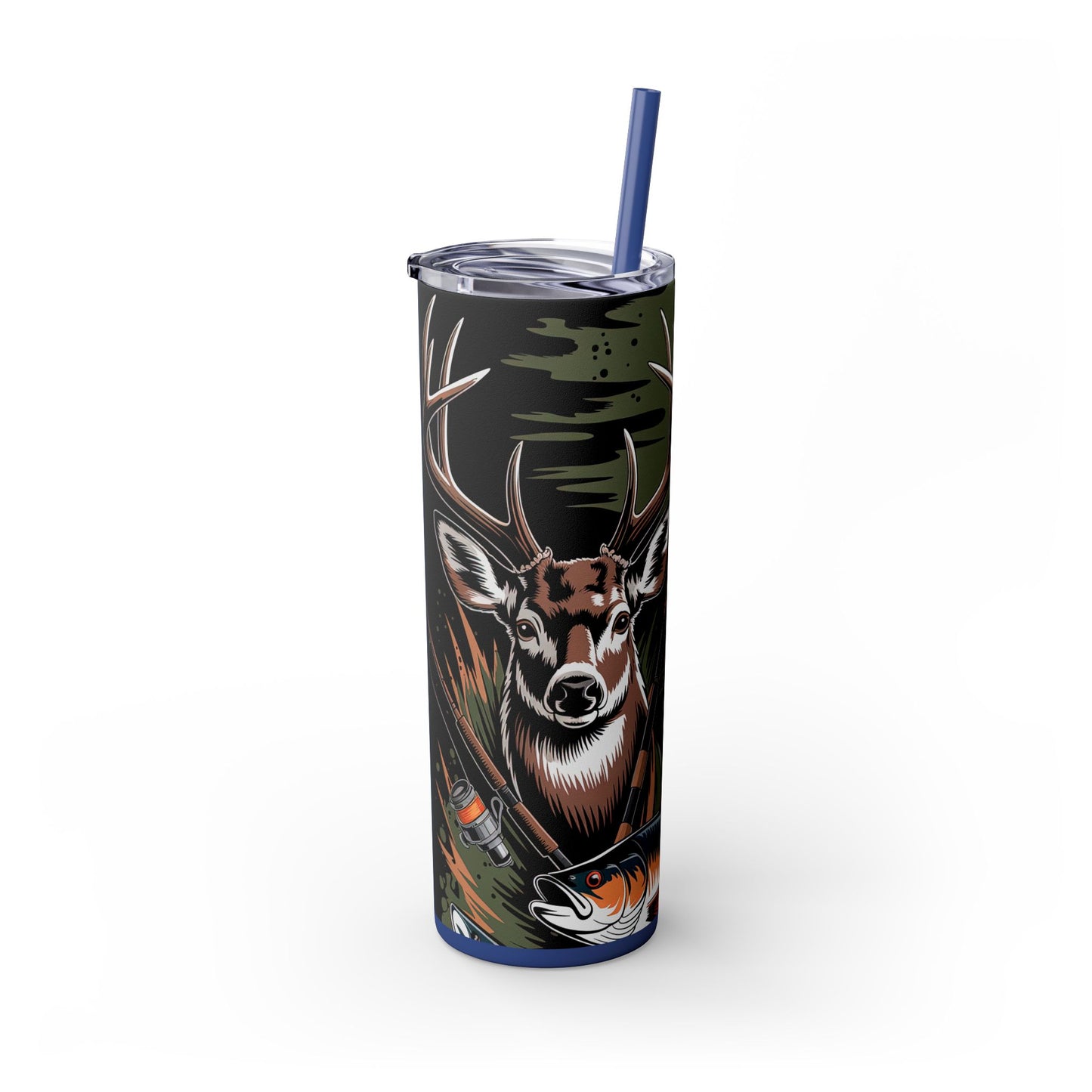 Skinny Tumbler with Straw, 20oz