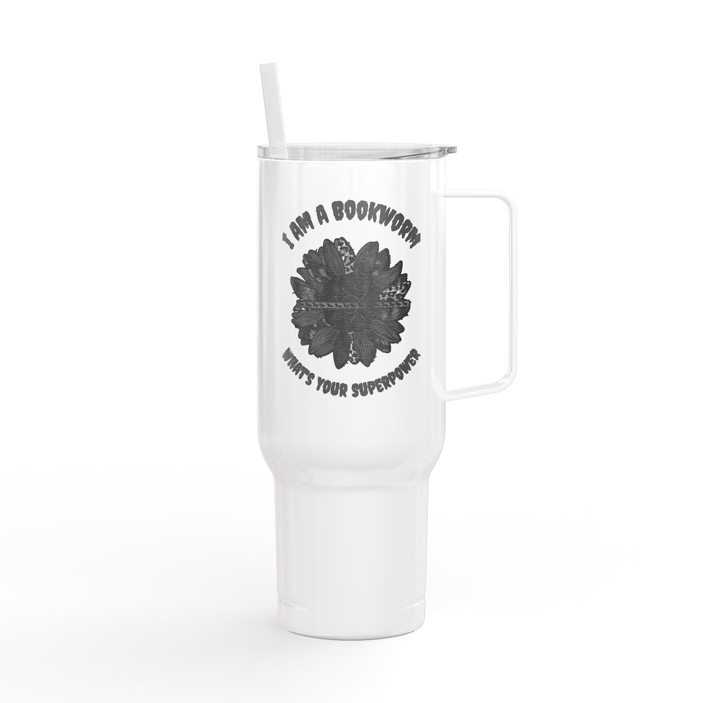 Engraved Insulated Tumbler, Personalized Travel Mug for Hot & Cold Drinks, 40oz Coffee Cup, Gift for Friends, Reusable Water Bottle