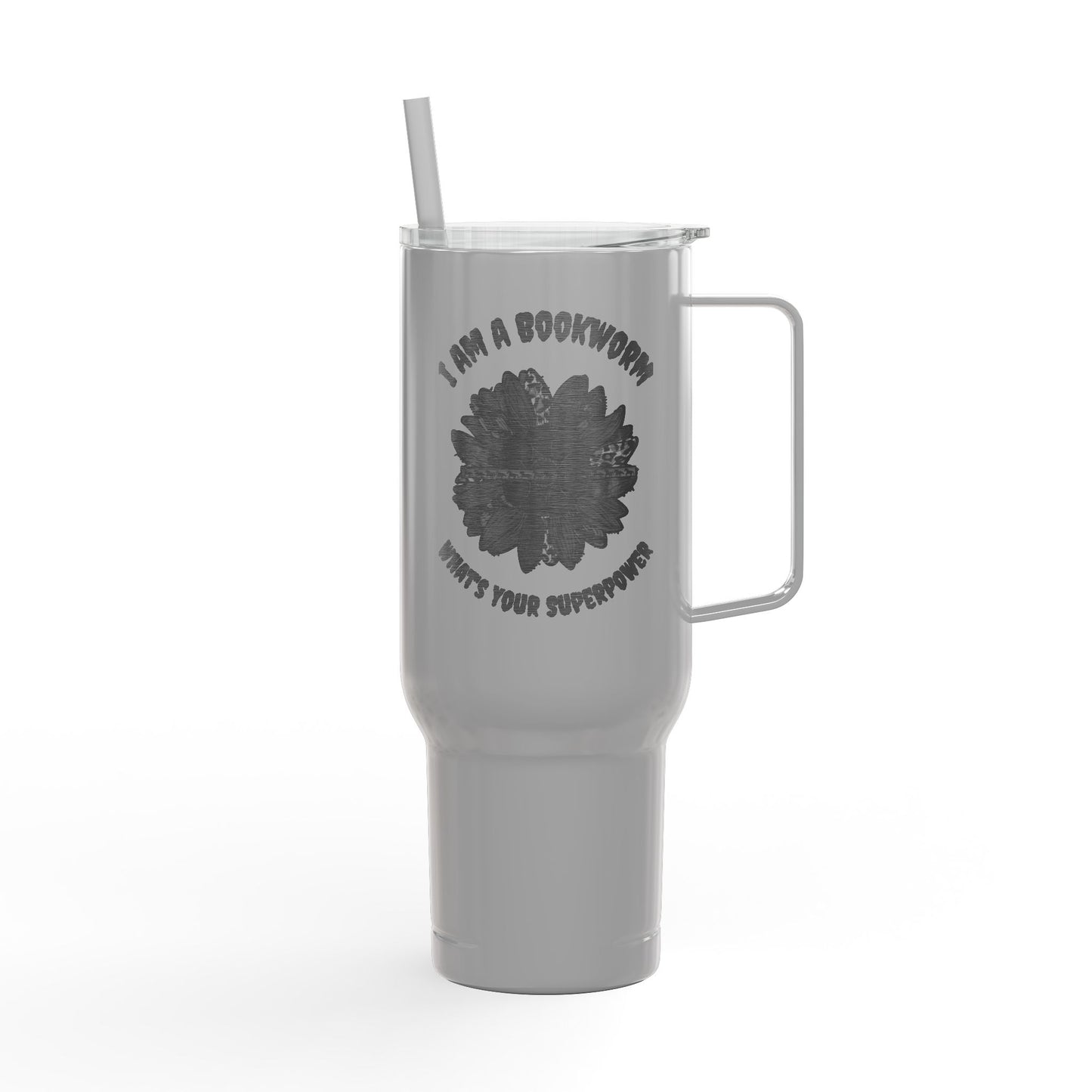 Engraved Insulated Tumbler, Personalized Travel Mug for Hot & Cold Drinks, 40oz Coffee Cup, Gift for Friends, Reusable Water Bottle