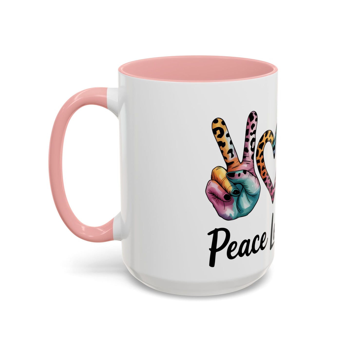 Peace Love Cows Coffee Mug | Trendy Farmhouse Kitchen Decor, Gift for Cow Lovers, Animal Lover's Mug, Birthday Gift, Cute Coffee Cup