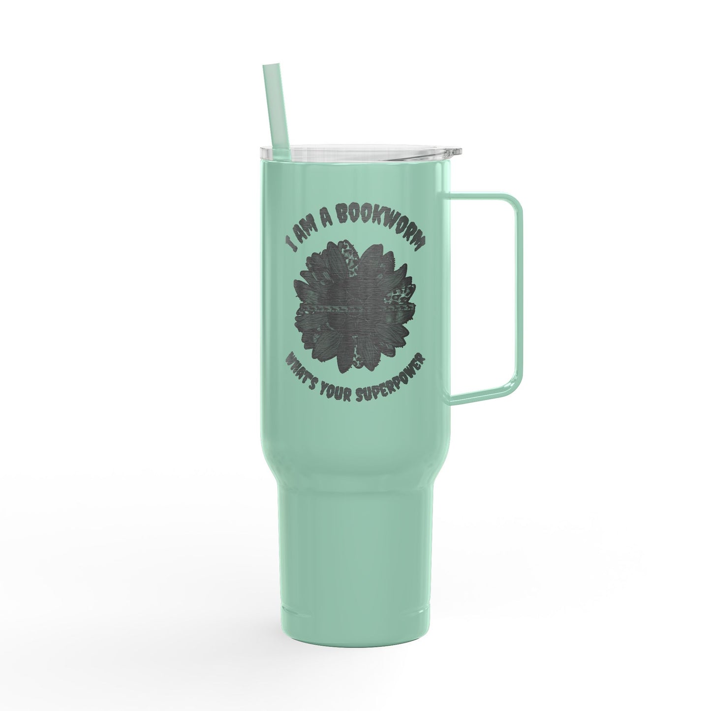 Engraved Insulated Tumbler, Personalized Travel Mug for Hot & Cold Drinks, 40oz Coffee Cup, Gift for Friends, Reusable Water Bottle
