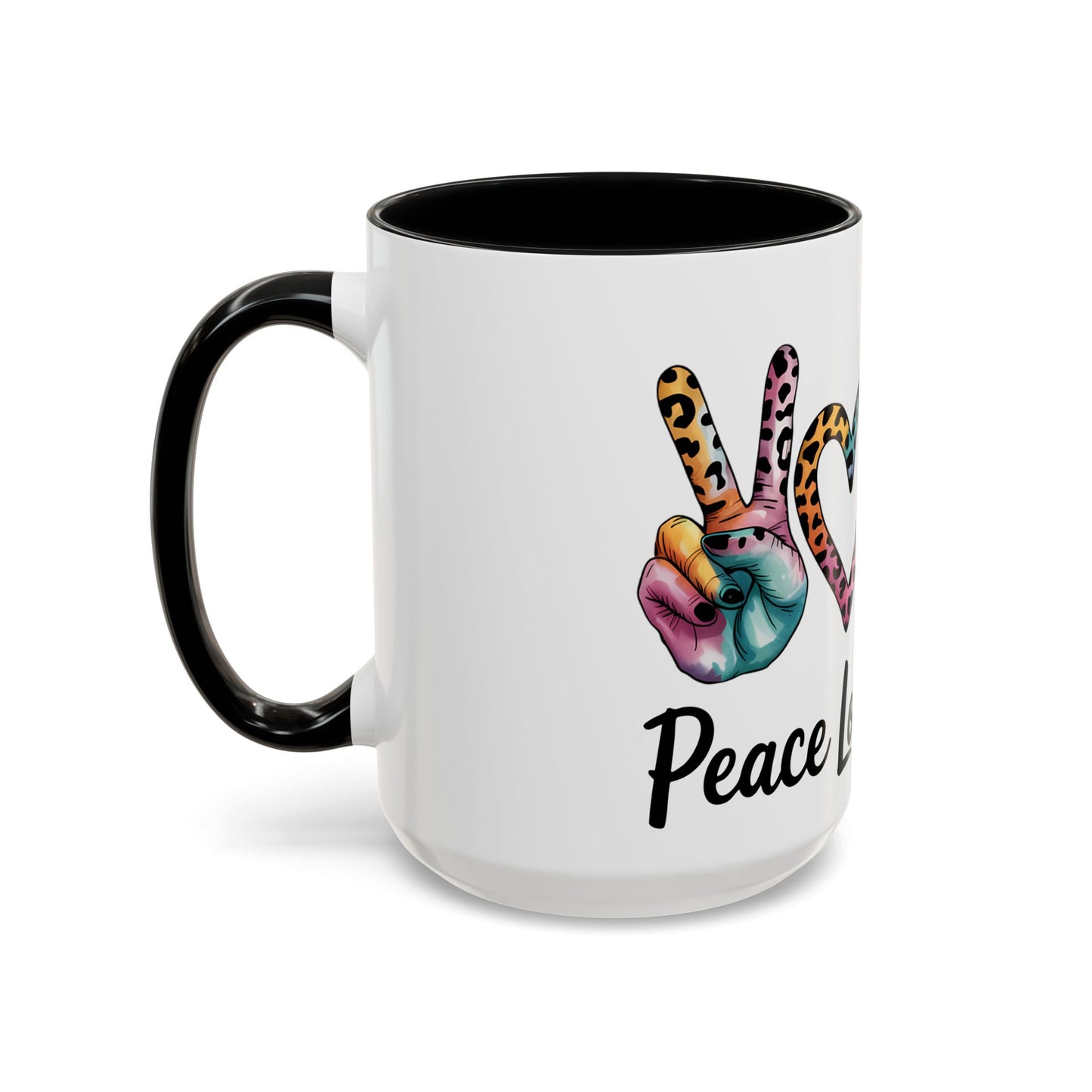 Peace Love Cows Coffee Mug | Trendy Farmhouse Kitchen Decor, Gift for Cow Lovers, Animal Lover's Mug, Birthday Gift, Cute Coffee Cup