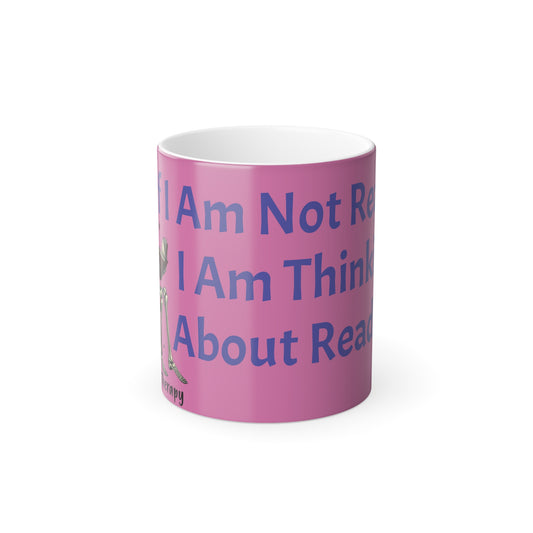 Color Changing Coffee Mug - "I Am Not Reading, I Am Thinking About Reading" - Perfect Gift for Book Lovers, Fun Home Decor, Unique [...]