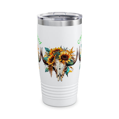 Wildflower Spirit Tumbler - 20oz, Unique Travel Mug, Gifts for Nature Lovers, Floral Tumbler, Sunflower Design, Eco-Friendly Beverage [...]