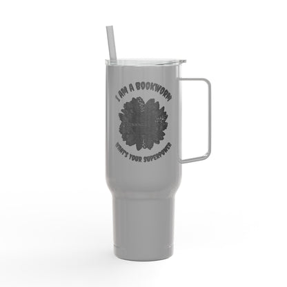 Engraved Insulated Tumbler, Personalized Travel Mug for Hot & Cold Drinks, 40oz Coffee Cup, Gift for Friends, Reusable Water Bottle