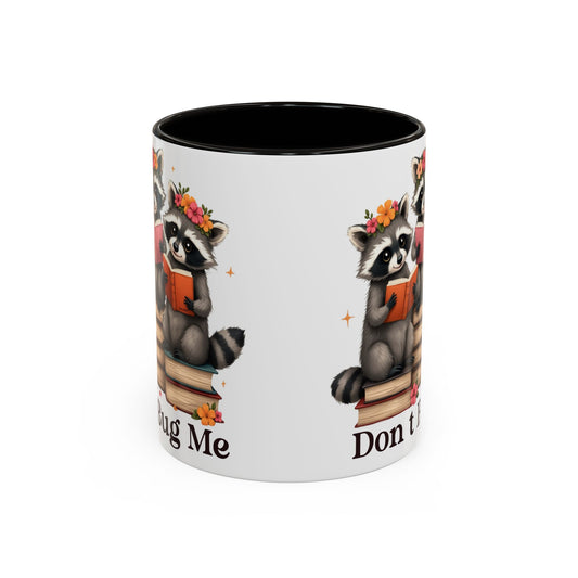 Colorful Raccoon Mugs: Perfect for Readers, Book Lovers, Personalized Gifts, Home Decor, Fun Coffee Cups