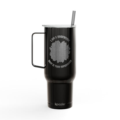 Engraved Insulated Tumbler, Personalized Travel Mug for Hot & Cold Drinks, 40oz Coffee Cup, Gift for Friends, Reusable Water Bottle